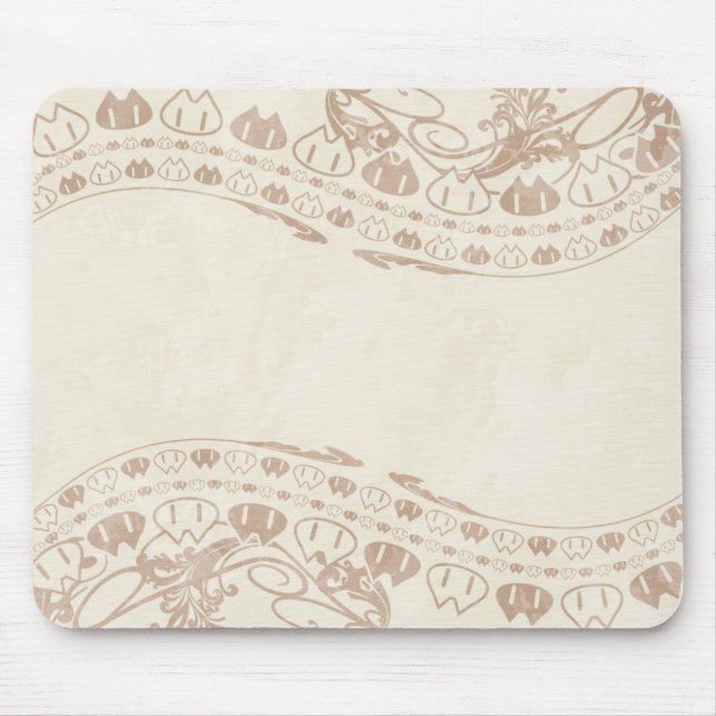 "MEOW MEOW LIMBO"mouse pad Musmatta (Framsidan)