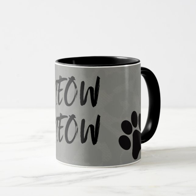 Meow Meow Paw Mug Mugg (Framsida höger)