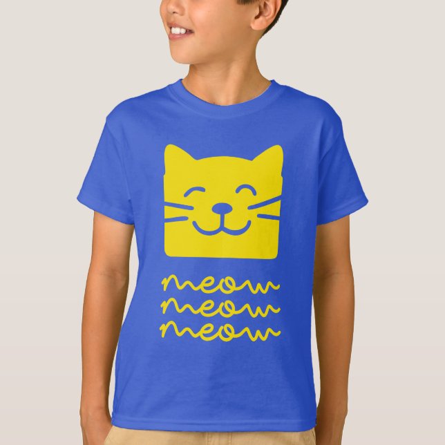 Meow Meow T Shirt (Framsida)