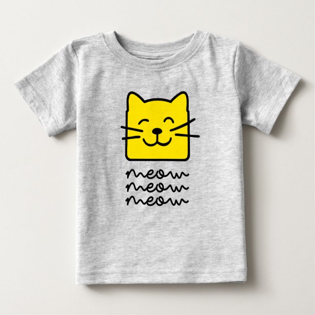 Meow Meow T Shirt (Framsida)