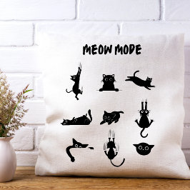 "Meow Mode" Dekorativ kudde