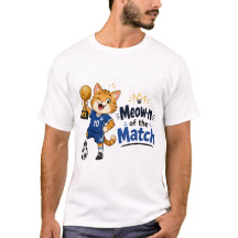 Meow-n of the Match Fotboll Katt Tröja