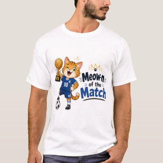 Meow-n of the Match Fotboll Katt Tröja