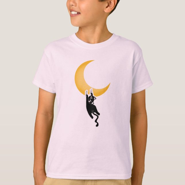 Meow-nlight T Shirt (Framsida)