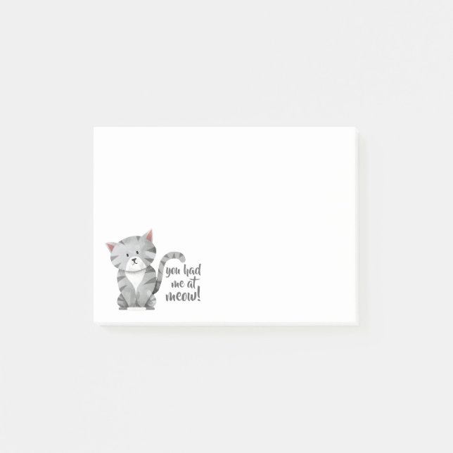 Meow Post-it Block (Framsida)