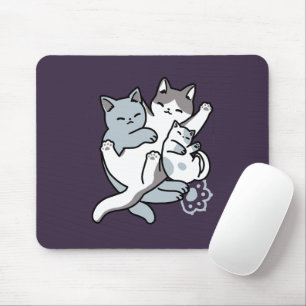 Meow Poung Snuckning - Cute Sleeping Cats Musmatta