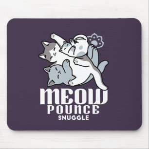 Meow Poung Snuckning - Cute Sleeping Cats Musmatta