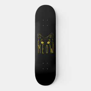 Meow-skateboard Mini Skateboard Bräda 18,5 Cm