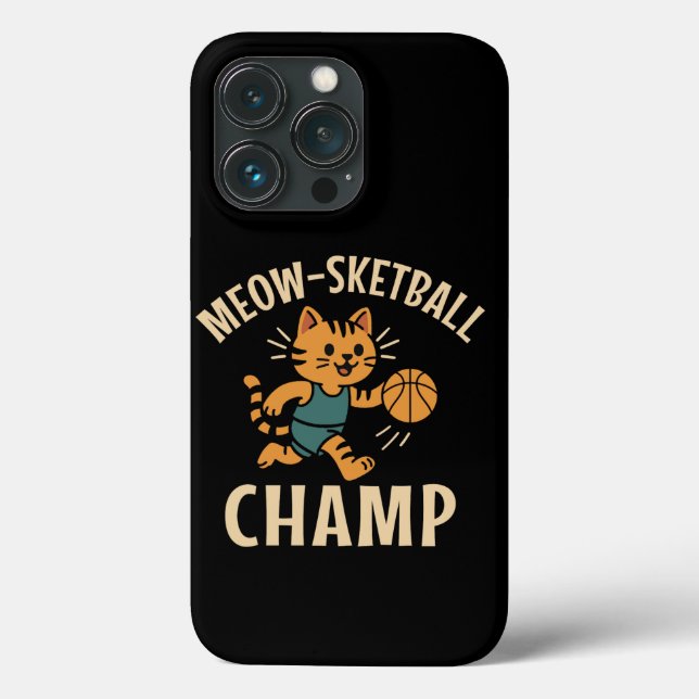Meow Sketball Champ Funny Sports (Baksida)