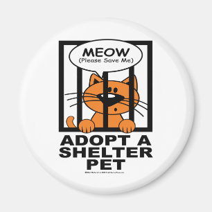 Meow (Spara mig) Magnet