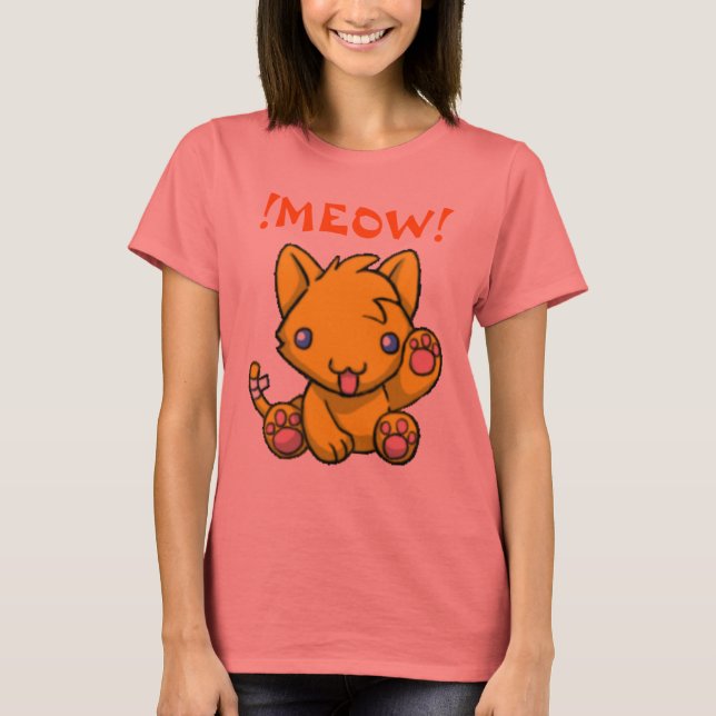 !MEOW! T-SHIRT (Framsida)