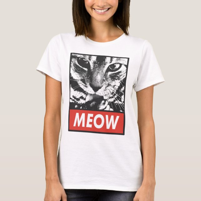 MEOW T SHIRT (Framsida)
