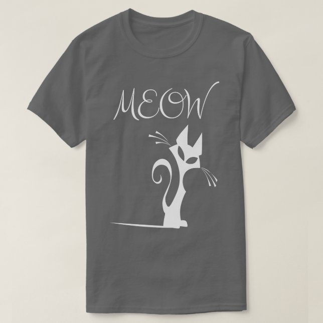 Meow T Shirt (Design framsida)