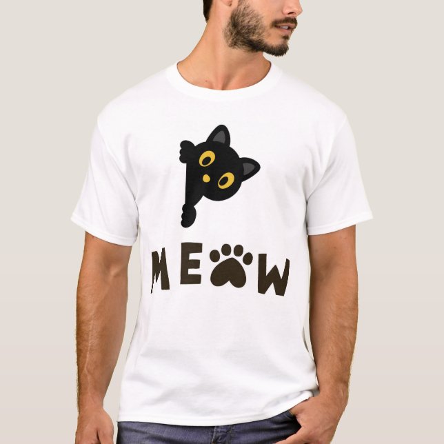 MEOW T SHIRT (Framsida)