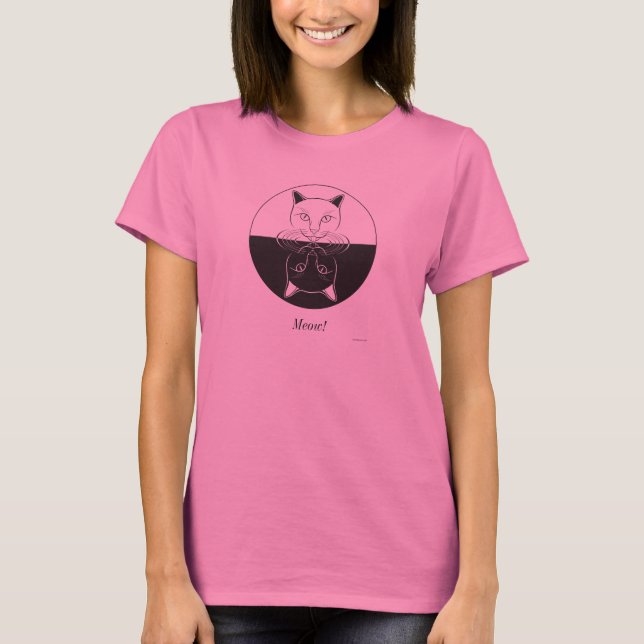 Meow Tee Shirt (Framsida)