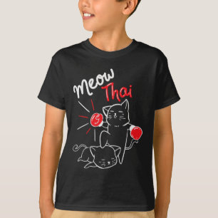 Meow Thai I Muay Thai Boxing I Muay Thai Manar Wom T Shirt