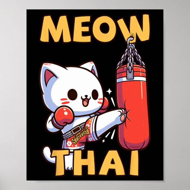 Meow Thai Poster (Framsidan)