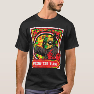 Meow Tse Tung Chinese Mao Zedong Ordförande Kitten T Shirt