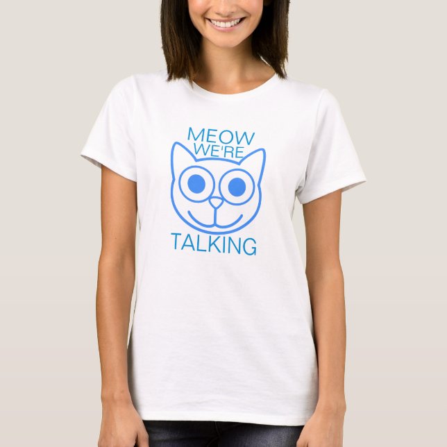 Meow vi pratar t-shirt (Framsida)