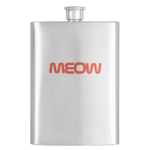 Meow Vintage 70s NASA-typsnitt i Internationell Or Fickplunta