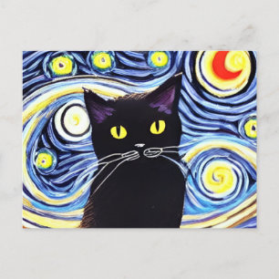Meow-vykort Vykort