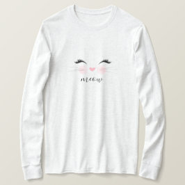 Meow Whiskers Kattunge T Shirt