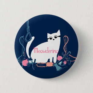Meowderino (med vapen) klämmer fast knapp