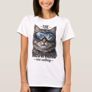 Meowdinerna kallar sig för roligt Cat Lover T Shirt