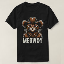 Meowdy Cat i Cowboy Hat
