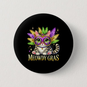 Meowdy Gras Cute Mardi Gras Cat Festival Vibes Mar Knapp