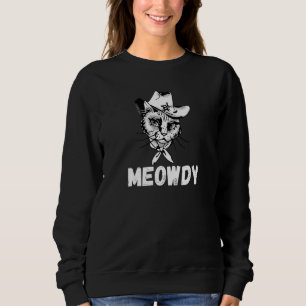 Meowdy Mashup mellan Meow och Howdy Cat Memid 1 T Shirt