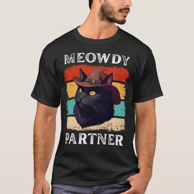 Meowdy Partner T Shirt (Framsida)