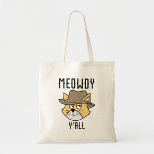 Meowdy Y'all Tygkasse
