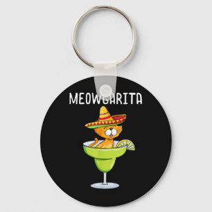 Meowgarita - Cinco De Mayo Margarita Cat Lover Nyckelring