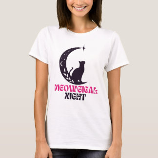 Meowgical cat , meogic t-shirt for cat lover women