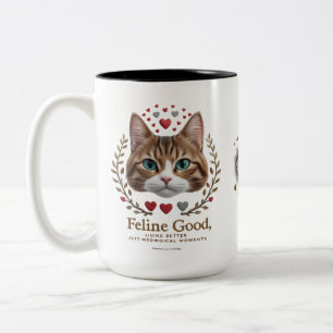 Meowgical Majesty - Kattdjur Bra Cat Mugg (15 oz)