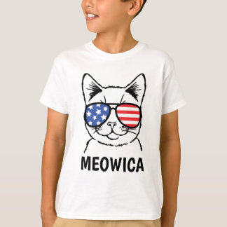 Meowica lurar skjortan, den roliga katten som är t shirt