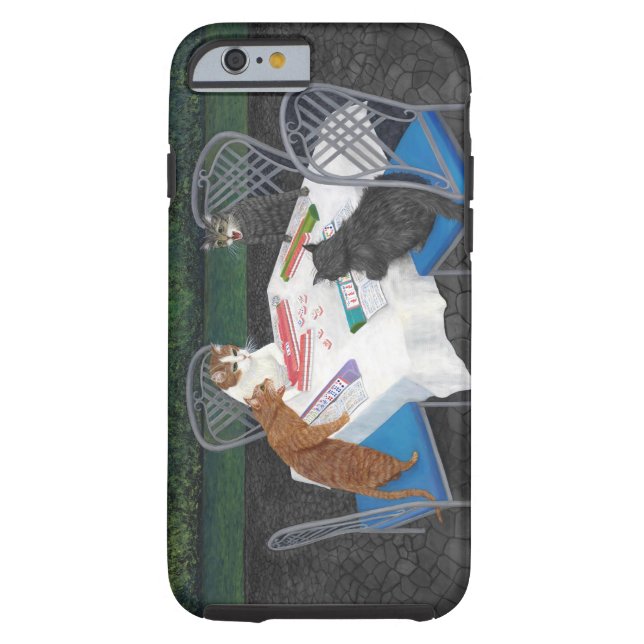 Meowjongg Case-Mate iPhone Skal (Baksidan)