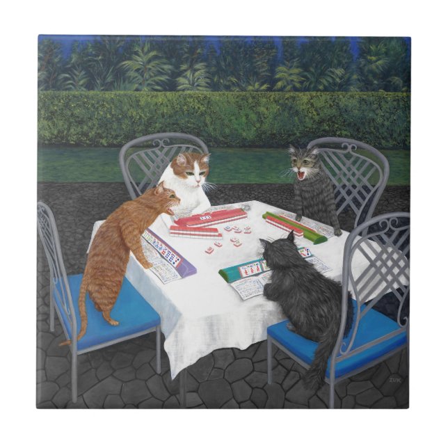 Meowjongg Kakelplatta (Framsidan)