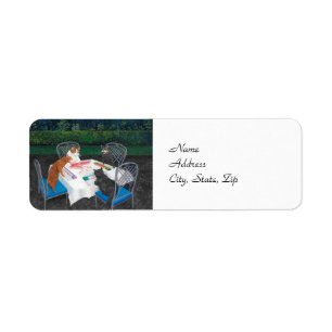 Meowjongg Returadress Etikett