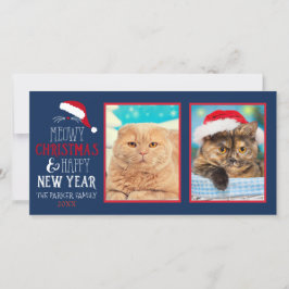 Meowjul Kat 2 Fotokort Julkort