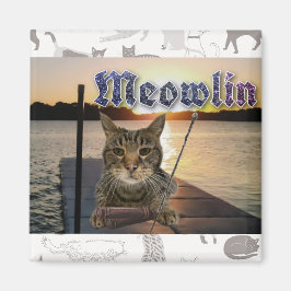 Meowlin Magnet