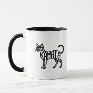 Meowmala Kamala Chilless Cat Dam Harris Mugg