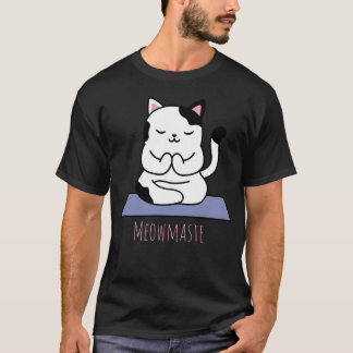 Meowmaste Animal Yoga T Shirt