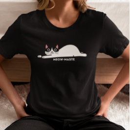 Meowmaste Cat – Funny Yoga-Inspired Cute Cat  T Shirt