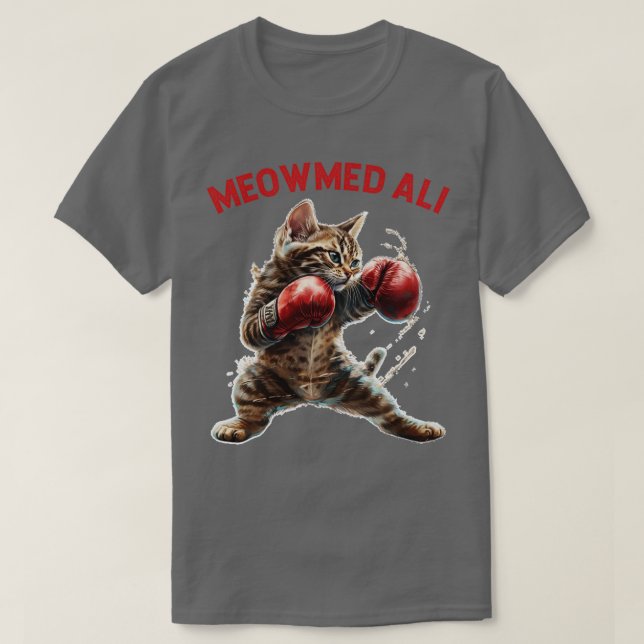 Meowmed Ali T Shirt (Design framsida)