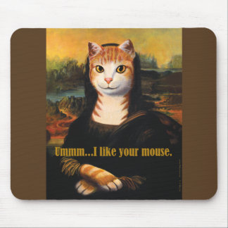 Meowna Lisa Mousepad Musmatta