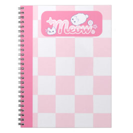 Meowpink Anteckningsbok