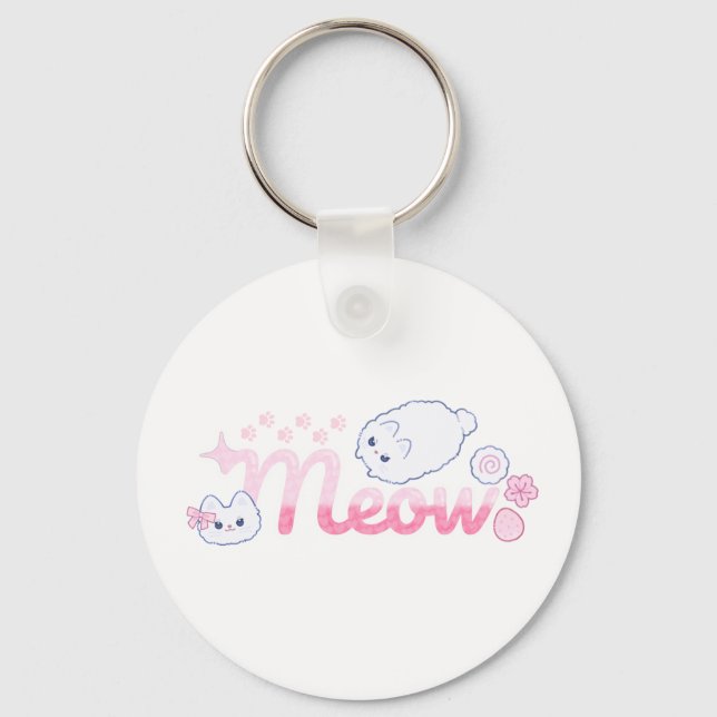 Meowpink Nyckelring (Framsida)