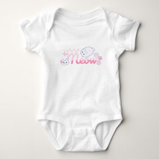 Meowpink T Shirt (Framsida)